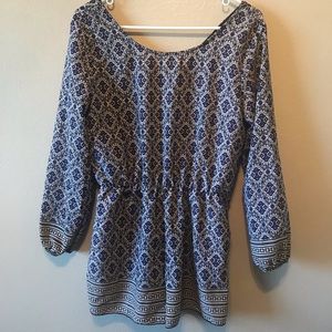 Charlotte Russe Quarter Sleeve Romper